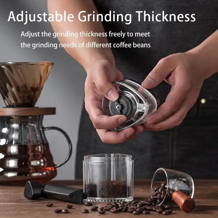 Portable Home Hand Crank Grinder Coffee Grinder See See Coffee Automatic Grinder