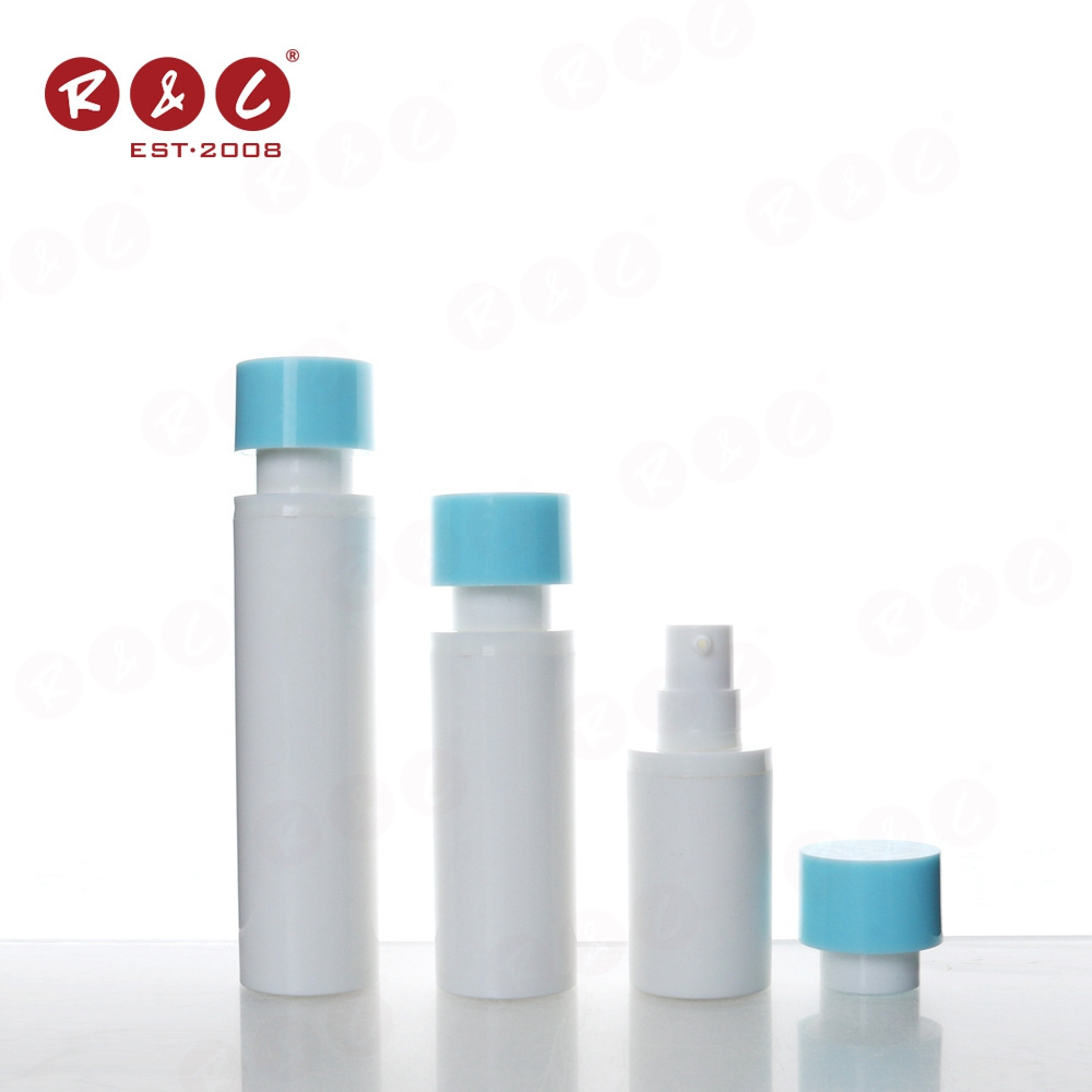 Replaceable Blue Airless Pump Bottle 20 Ml 150Ml Airless Bottles For Lotions