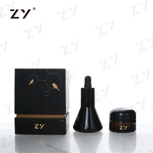 Promotional Oem 15Ml 30Ml 50Ml 100Ml Glass Essential Serum Hair Oil Bottles With Glass Dropper And Box Packaging