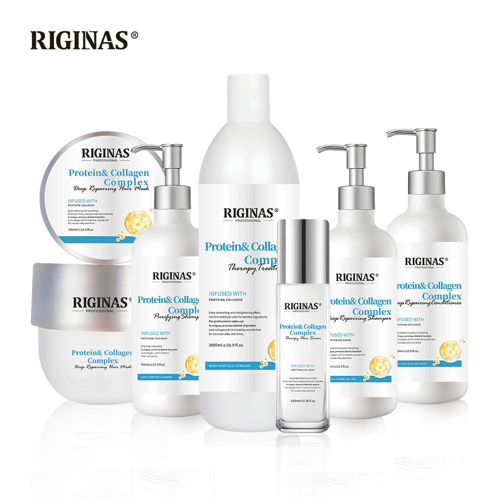 Riginas Private Label Brazilian Nano Keratin Hair Treatment Keratin Straightening Treatment