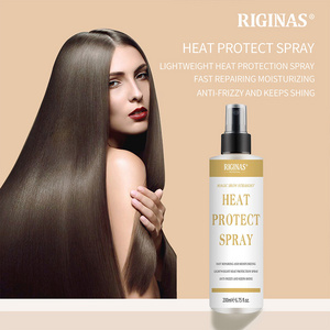 Riginas Customized Heat Protect Hair Spray Argan Oil All Natural Heat Protectant Spray For Hair