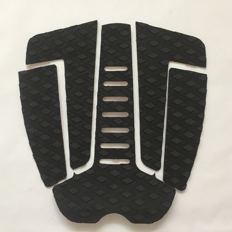 Surfing accessories with anti slip pads and customizable foot pads