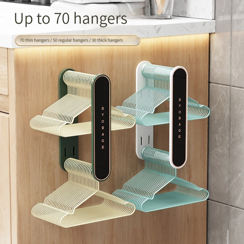 wholesale Space Saving Rotated Hanger Hooks Wardrobe Clothes Rack Hanger Organizer Bag Hanger Shoes Belt Scarf Hanging Rack