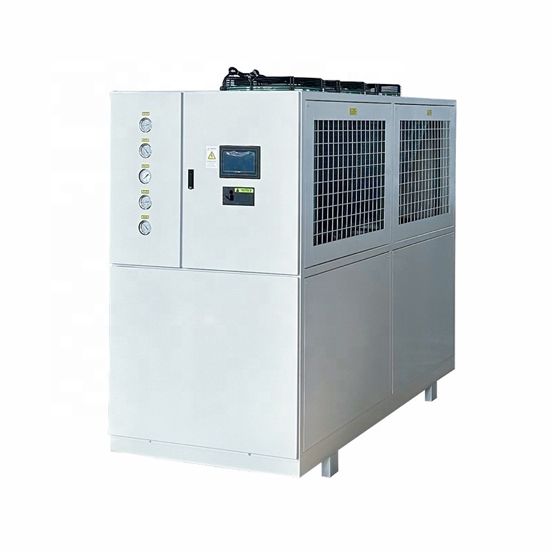 50000 Kcal/h 60KW Cooling Capacity Air-Cooled Chiller Unit 20hp Industrial Water Chiller Price