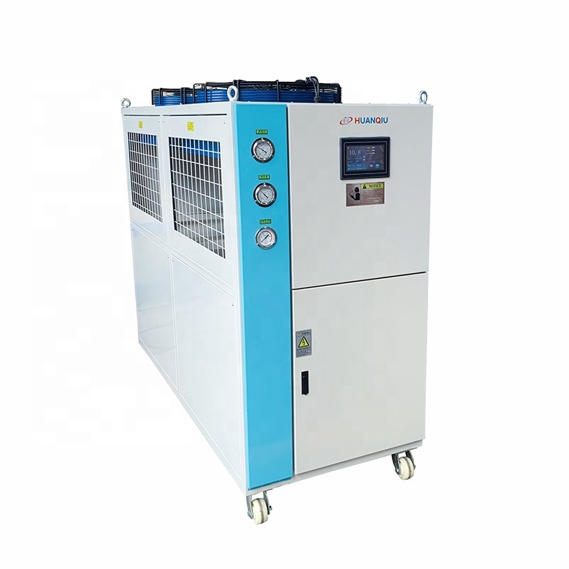 HUANQIU brand industrial air cooled 10 ton water chiller price