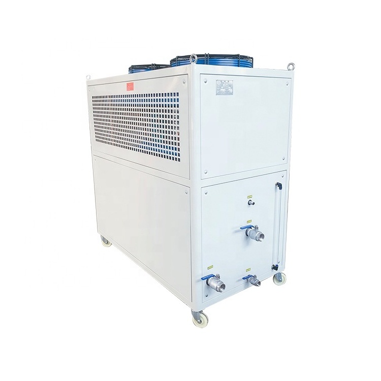 10HP Industrial Air Cooled Water Chiller For Plastic Injection Molding Bottle Base Cooling