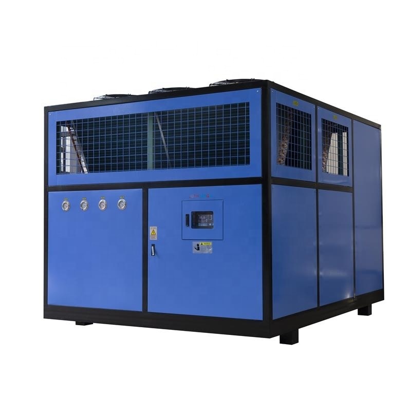 CE 150kw water chiller price 50 tons industrial chiller air cooled chiller machine cooling