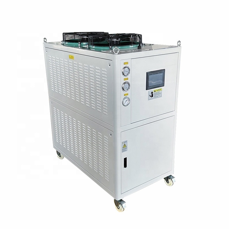 CE Standard 5HP Air Cooled Water Chiller For Pet Bottle Blowing Machine