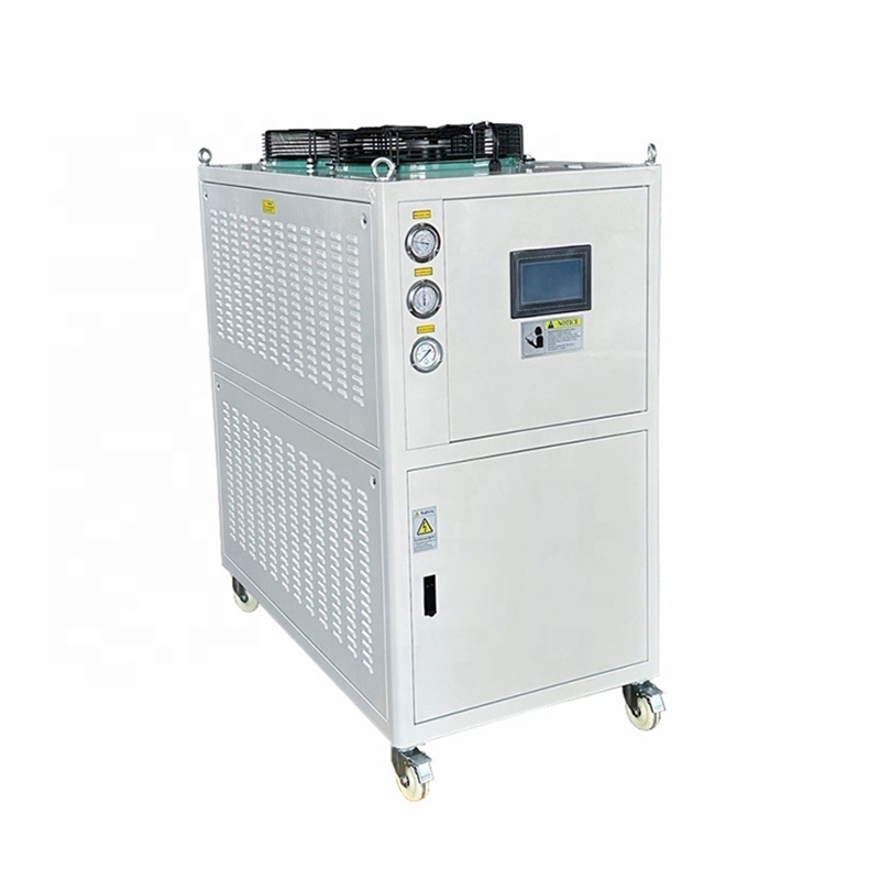 CE Standard 5HP Air Cooled Water Chiller For Pet Bottle Blowing Machine