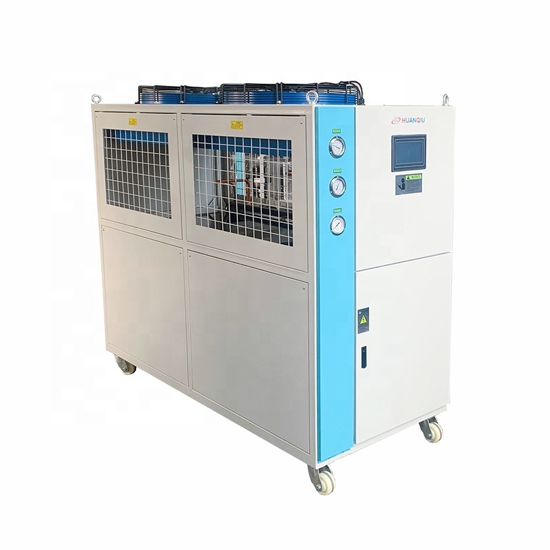 HUANQIU brand industrial air cooled 10 ton water chiller price