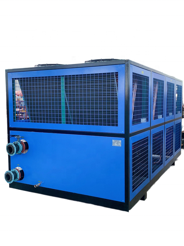 CE air cooled scroll chiller 70 ton industrial chiller 80hp water chiller