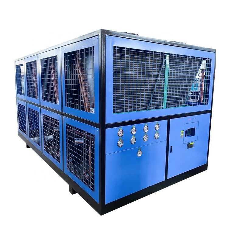 CE air cooled scroll chiller 70 ton industrial chiller 80hp water chiller