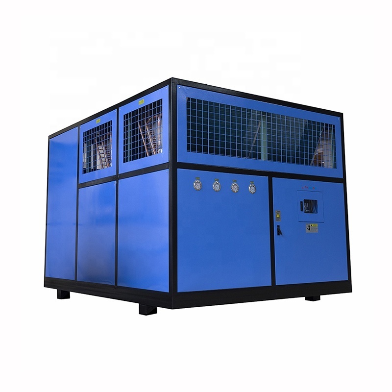 CE 150kw water chiller price 50 tons industrial chiller air cooled chiller machine cooling