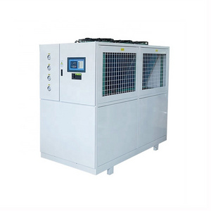 50000 Kcal/h 60KW Cooling Capacity Air-Cooled Chiller Unit 20hp Industrial Water Chiller Price