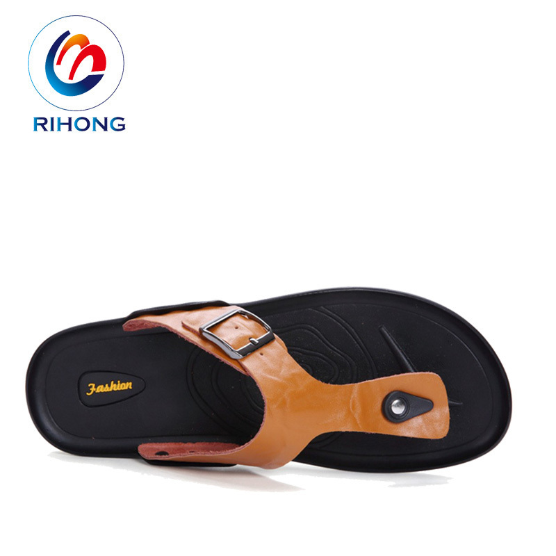 promotion cheap wholesale leather hand made men saudi slipper