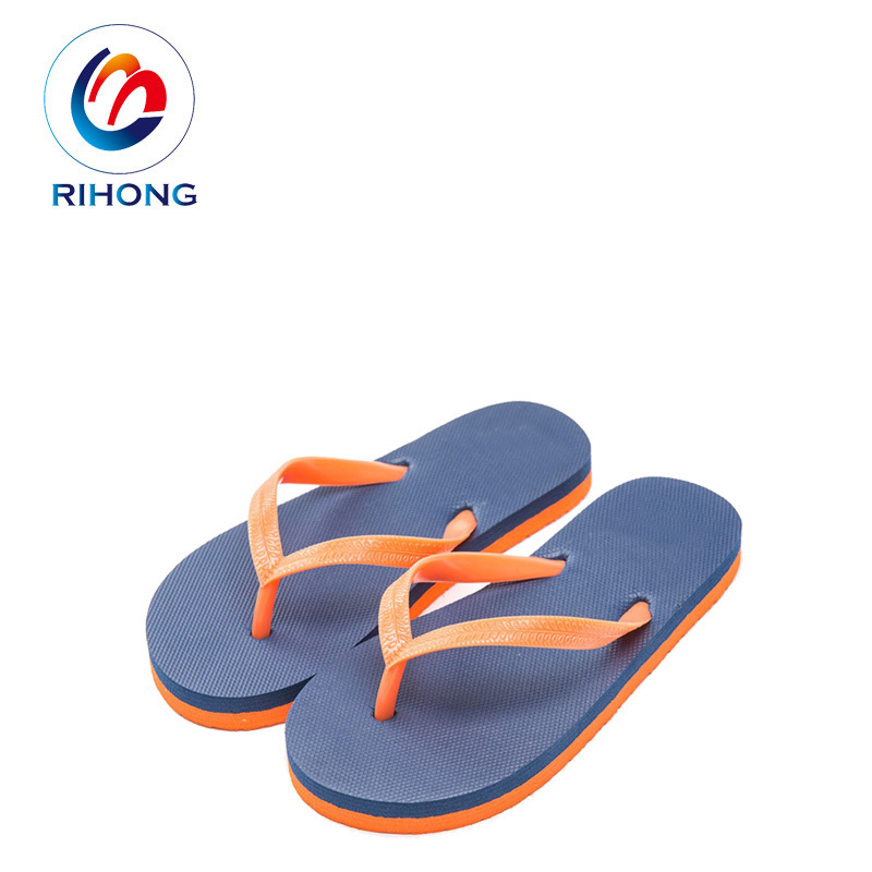 hot selling eco cheap price printed logo anti slip eva rubber summer slipper custom flat flip flops for children