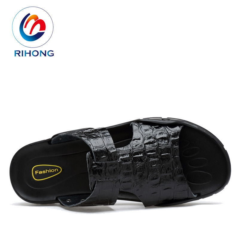 2019 cheap custom thailand men pu slipper arabic slipper for men