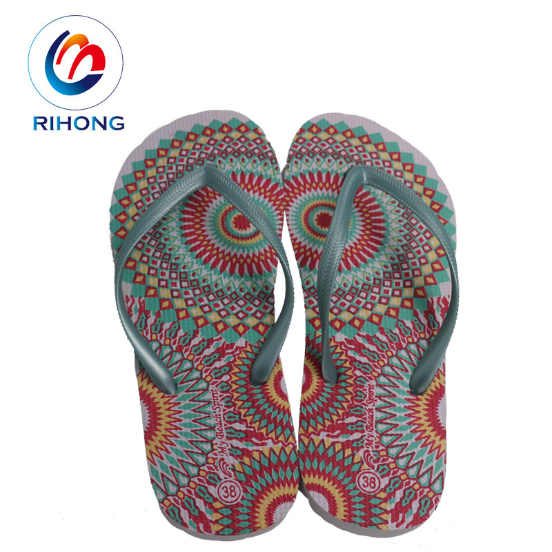 top quality rubber slipper oem printing custom logo adult size wedding favors flip flop for gift