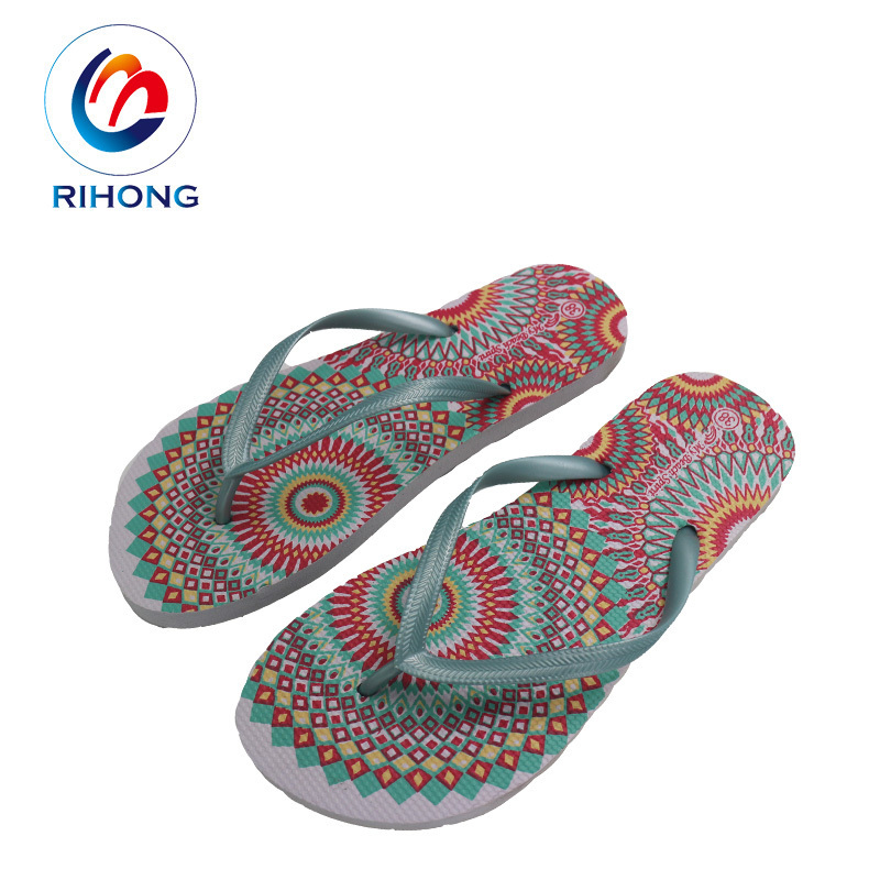 top quality rubber slipper oem printing custom logo adult size wedding favors flip flop for gift