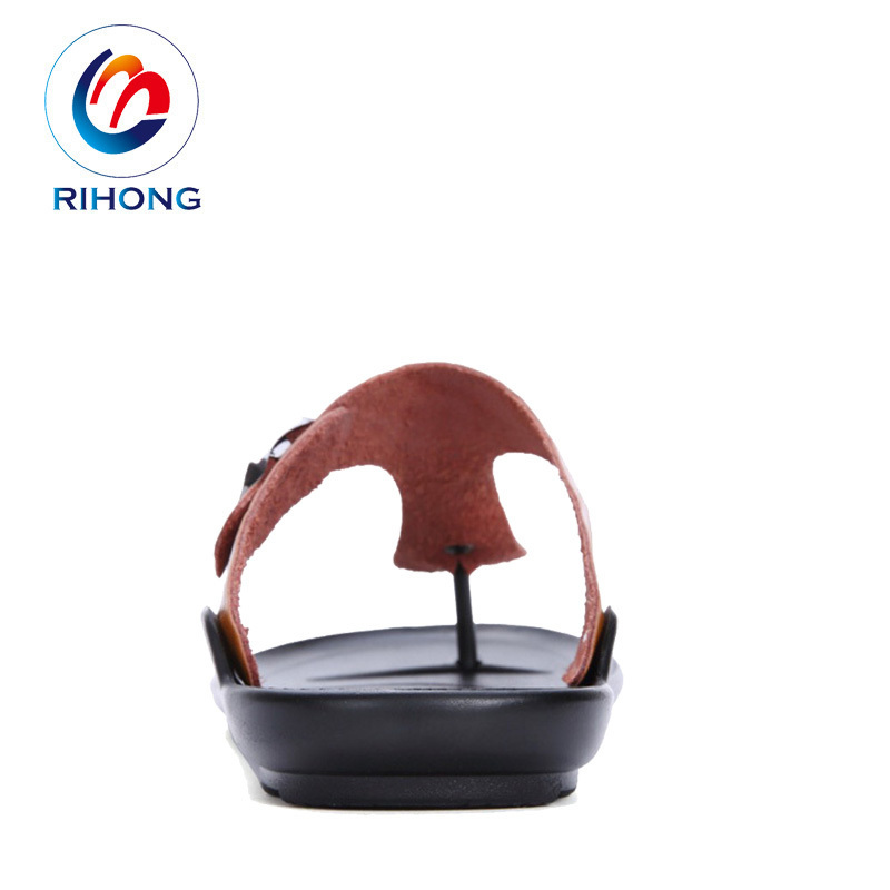 promotion cheap wholesale leather hand made men saudi slipper