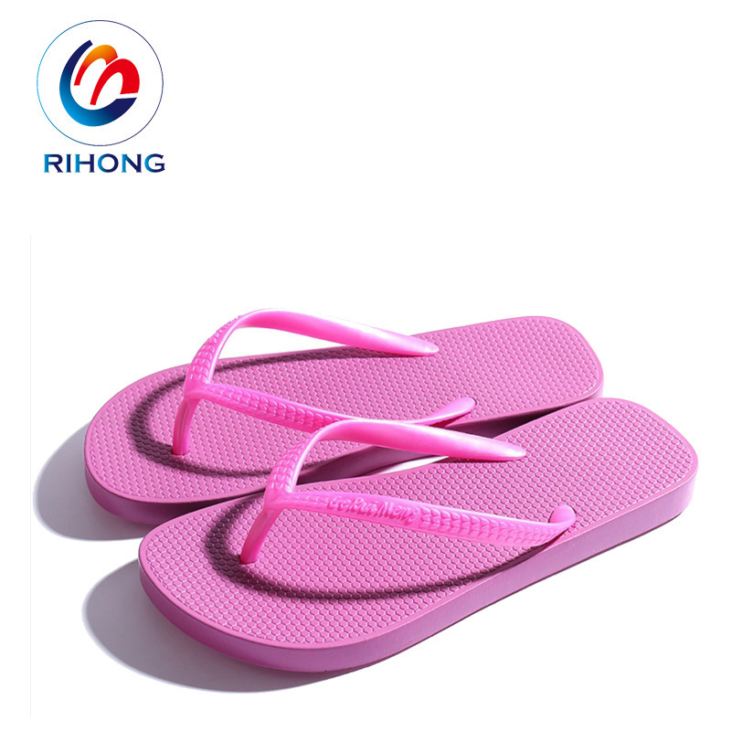 promotion less cost rubber flip flop custom print design cheap wholesale store less $1 dollar flip flops