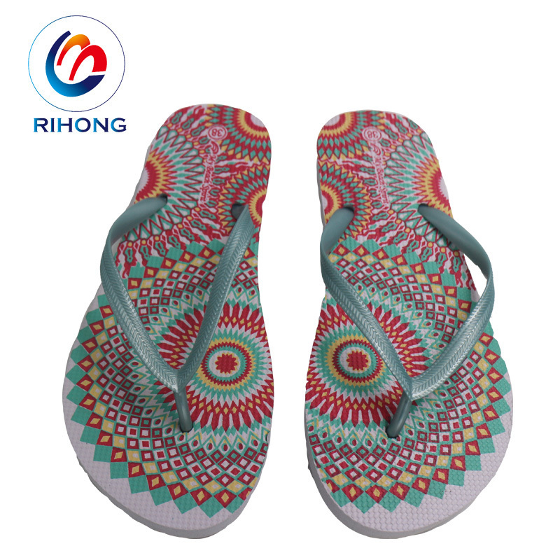 top quality rubber slipper oem printing custom logo adult size wedding favors flip flop for gift