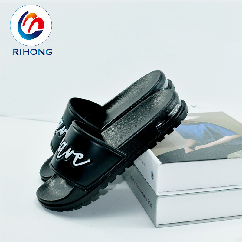 promotion cheap price air slide sandal custom logo 2022 women men summer slipper