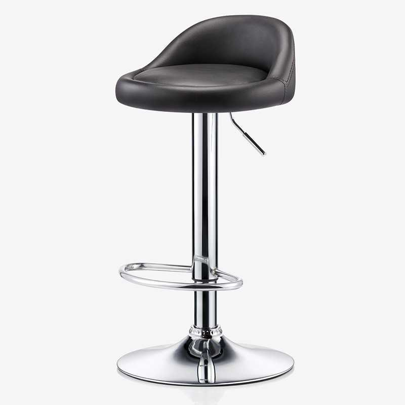 Adjustable Swivel Bar Stool Chairs With Back Pub Kitchen Counter Height Brown Bar Stools