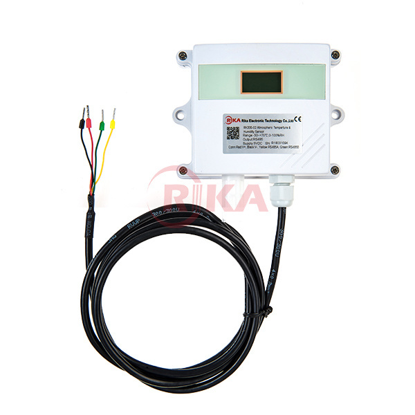 RK330-02 Indoor Wall-mounted Digital Air Temperature and Humidity Transmitter Sensor with 4-20mA/0-5V/0-10V/RS485 Output