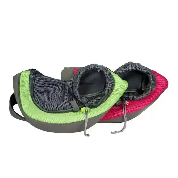 Outdoor Traveling Hands-Free Safety Dog Sling Breathable Pet Bag Carrier Sling for Small Dogs Puppy kitten Cats