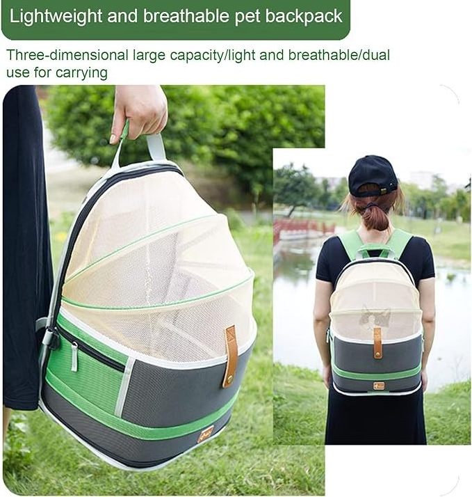 Dog Carrier Backpack Travel Backpacks Mesh Cat Carrier Cat Bubble Backpack Carrier Cat Holder Suitcase  for Bag