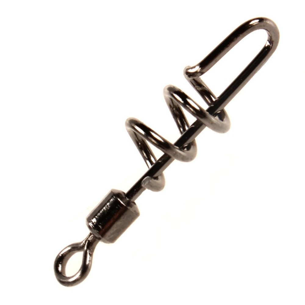 Rikimaru  Screwed  Snap Swivel Stainless Steel Snap Fishing Link