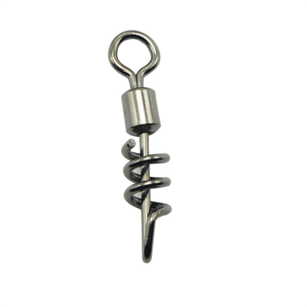 Rikimaru  Screwed  Snap Swivel Stainless Steel Snap Fishing Link