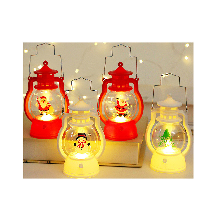 Santa Snowman Light Merry Christmas Decor For Home Christmas Ornaments Tree Noel Xmas Gift New Year