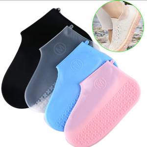 Waterproof Shoe Cover Rain Boots Reusable Silicone Rubber Rain Shoe Cover Hot Sale Silicone Unisex Midi Rain Boots Baby Custom