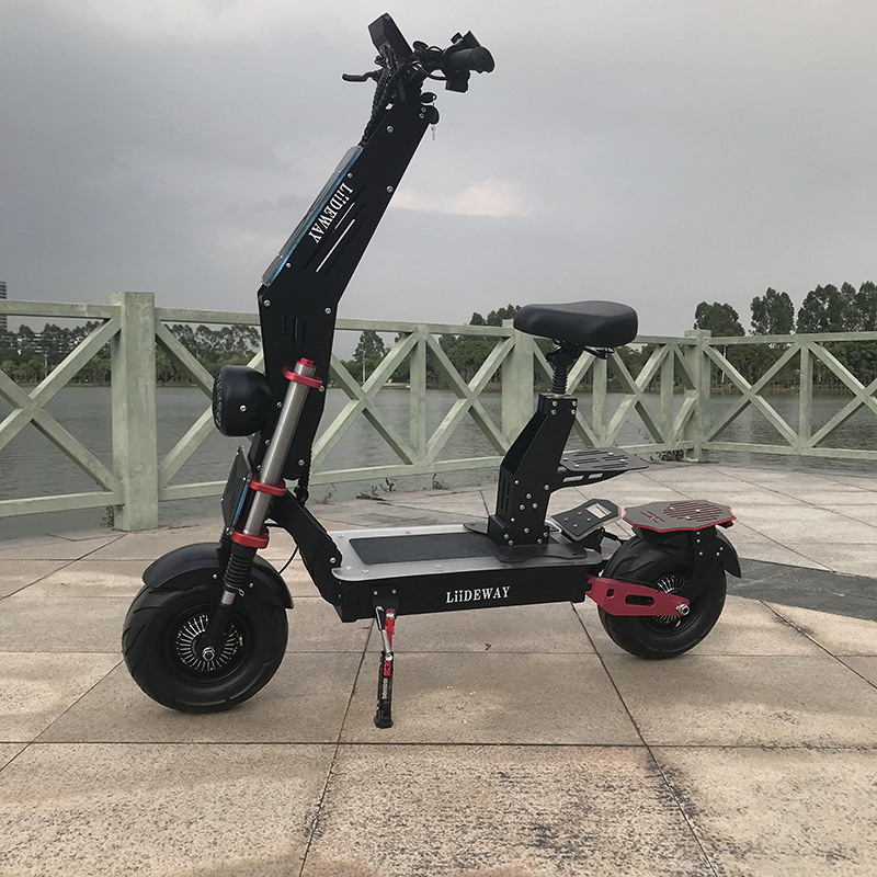 60V 72V 4000W*2  Double motor Fat Tire Electric Scooter