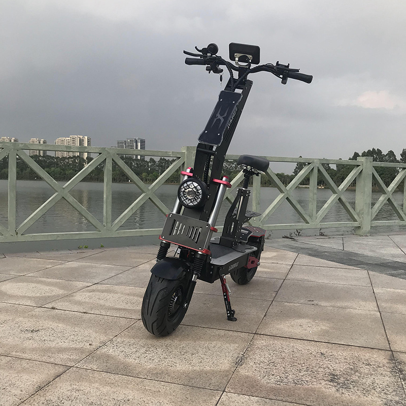 60V 72V 4000W*2  Double motor Fat Tire Electric Scooter