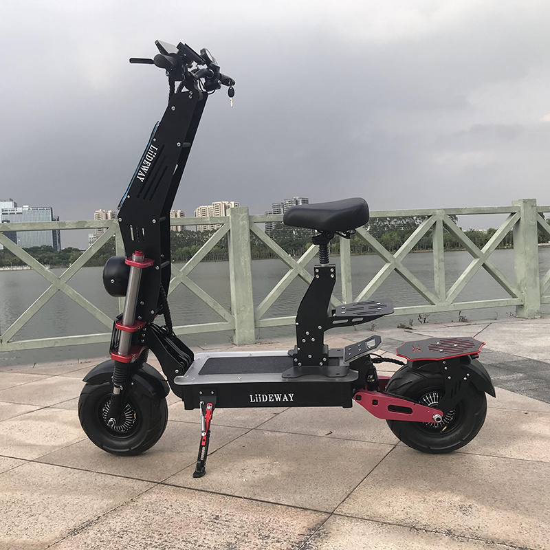 60V 72V 4000W*2  Double motor Fat Tire Electric Scooter