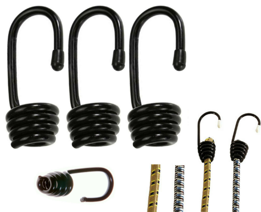 metal hooks accessories for bungee rope fastener hook