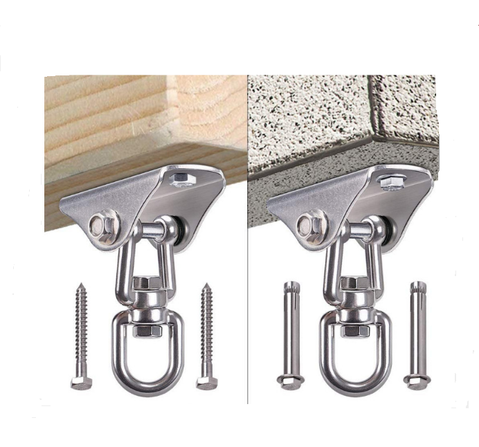 Stainless Steel Heavy duty Hammock chair Swing Hanger ceiling Hook