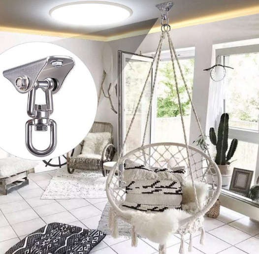 Stainless Steel Heavy duty Hammock chair Swing Hanger ceiling Hook