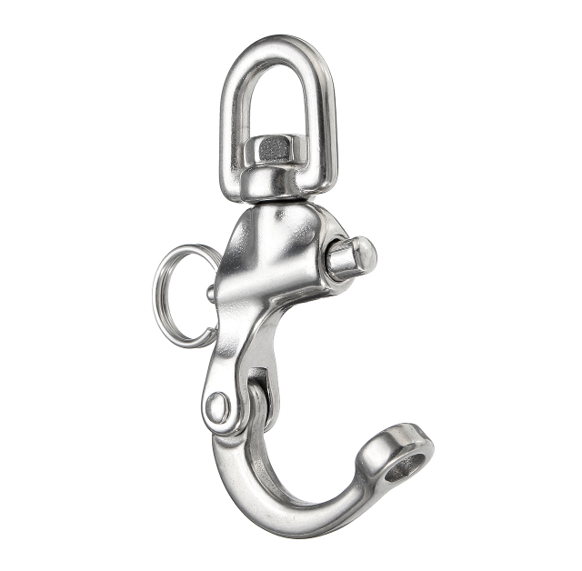 Stainless Steel Quick Release Boat Anchor Chain Eye Shackle Swivel Snap Hook