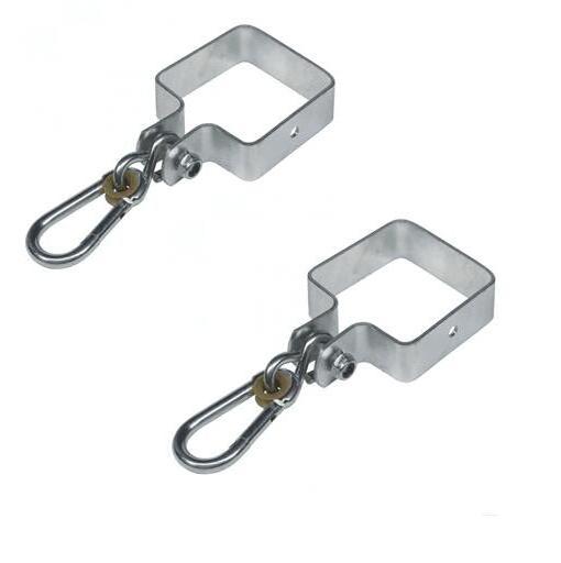 swing hook Swings  Heavy Duty Iron Swing Hangers for Wooden Sets Includes two Snap Hooks