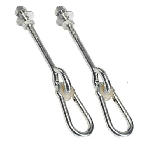 swing hook with eye bolt Swing Hanger with Spring Clip