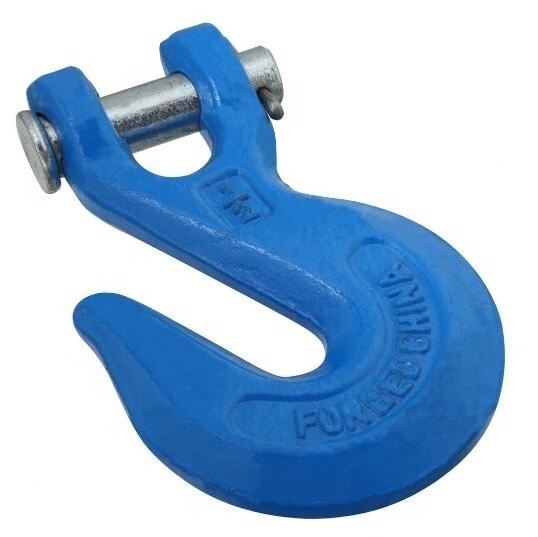 Blue Color Steel Clevis Grab Hook