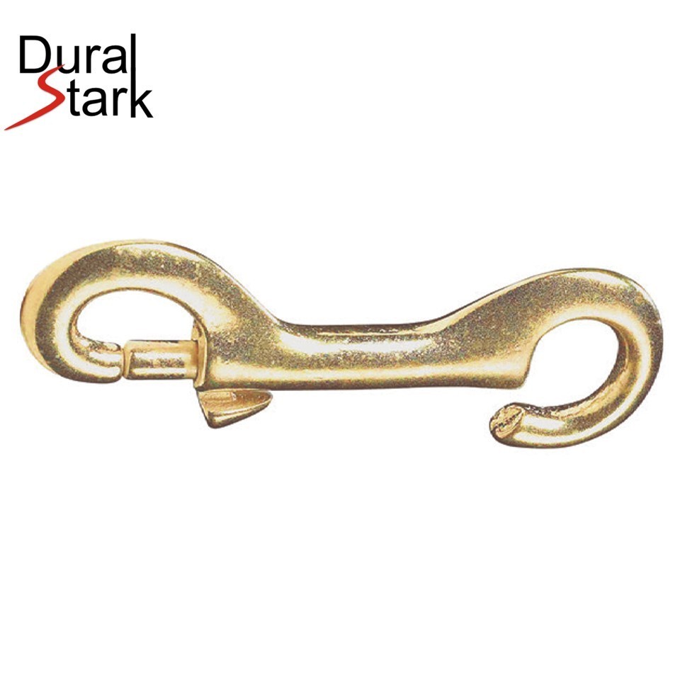 Brass Bolt Snap Open End Trigger Snap Hook Bronze Fixed Eye Hooks