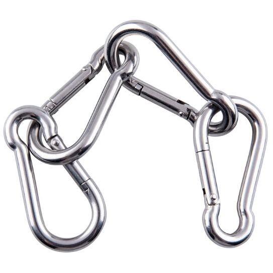 Snap Hook with Eyelet /DIN5299 Form C Carabiner Hook Stainless Steel Snap Hook