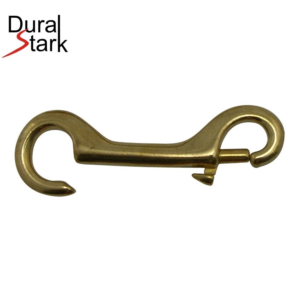 Brass Bolt Snap Open End Trigger Snap Hook Bronze Fixed Eye Hooks