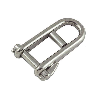 stainless steel key pin type shackle Marine shackle  with pin