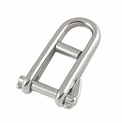 stainless steel key pin type shackle Marine shackle  with pin